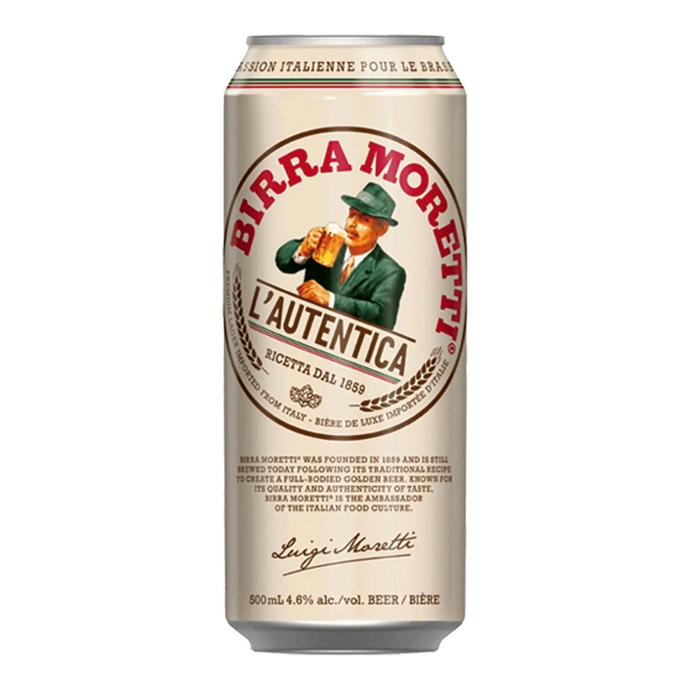 Birra Moretti L'Autentica Italian Lager (10X500mL)