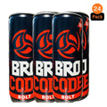 Bro Code Bolt Vodka Energy Drink Mix 250mL - 4 Pack
