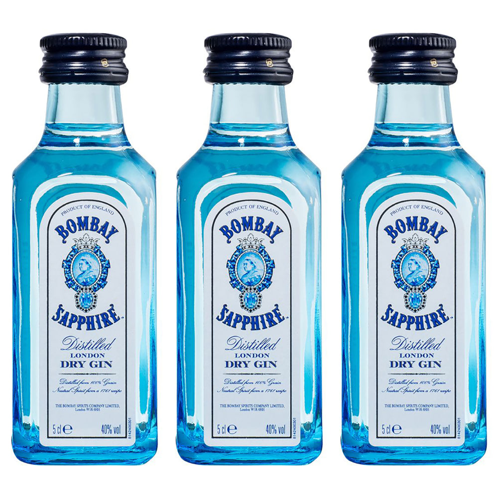 Bombay Sapphire London Dry Gin (3X50mL)