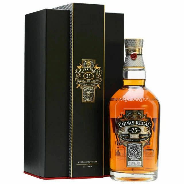 Chivas Regal 25 Year Old Blended Scotch Whisky 700mL