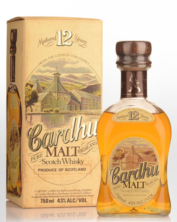Cardhu 12 Years Spey Side Single Malt Whisky Vintage Edition 750mL