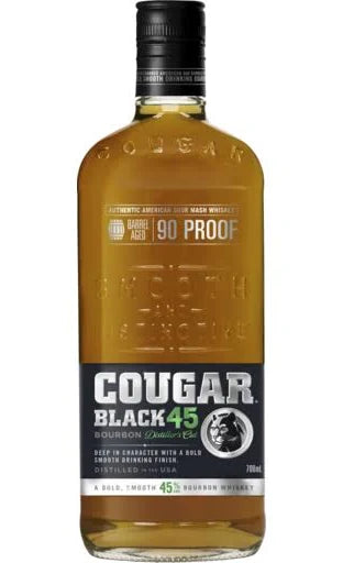 Cougar Black Distiller's Cut 45% Bourbon 700 ml
