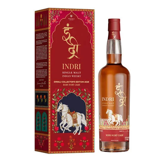 Indri Diwali Collector's Edition 2026 Single Malt Whisky 700mL