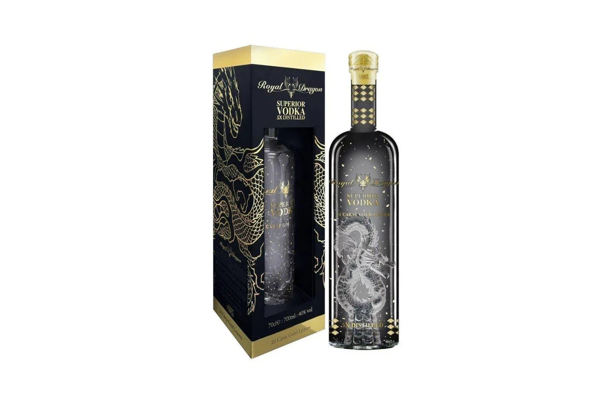 Royal Dragon Imperial Vodka Gift Box 700mL