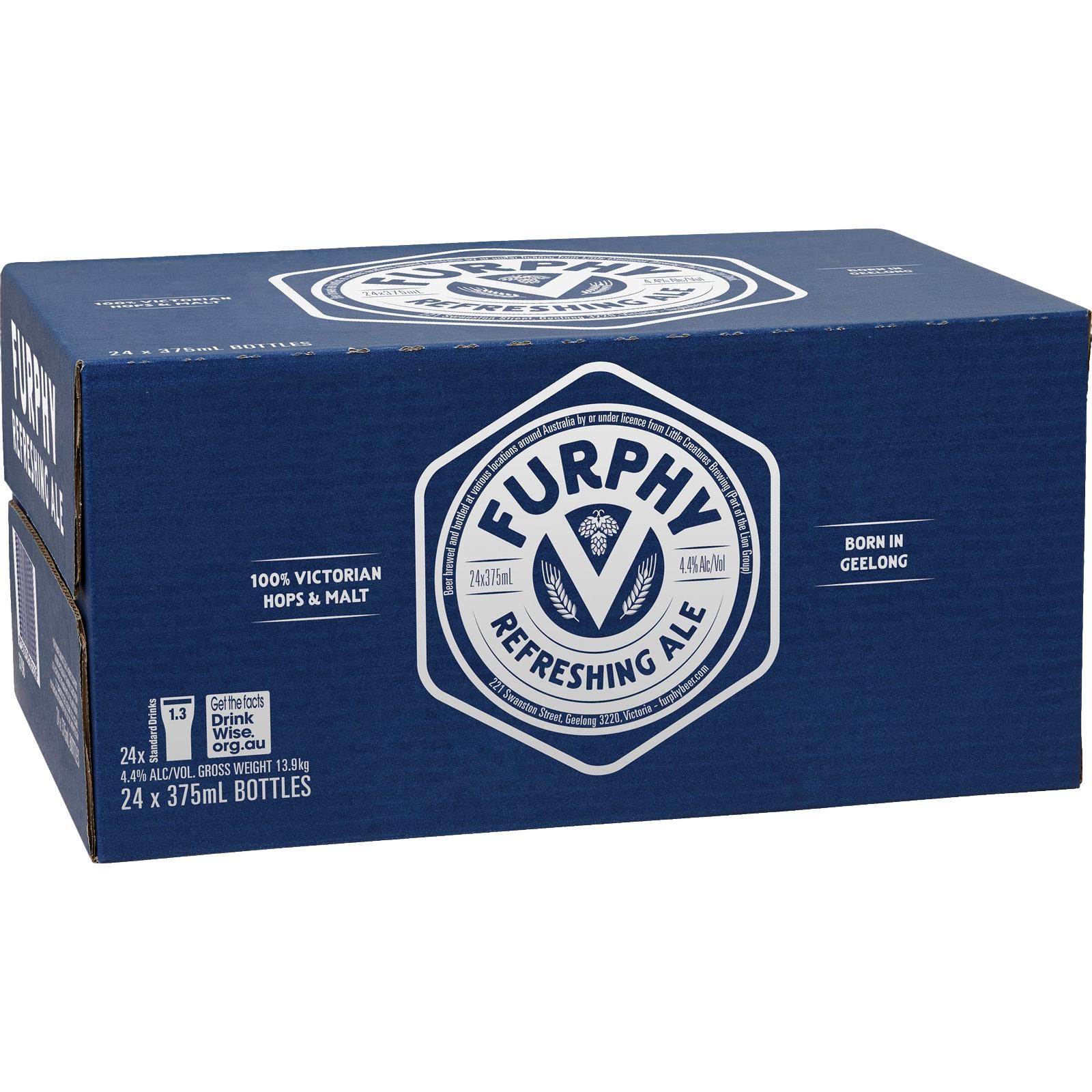 Furphy Refreshing Ale Bottles (24 X 375mL)
