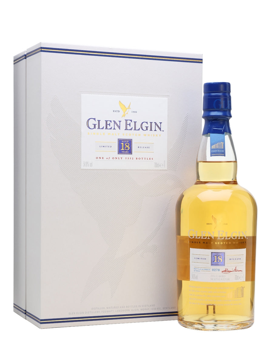 Glen Elgin 18 Year Old 1998 (Special Release 2017) Single Malt Scotch Whisky 700mL