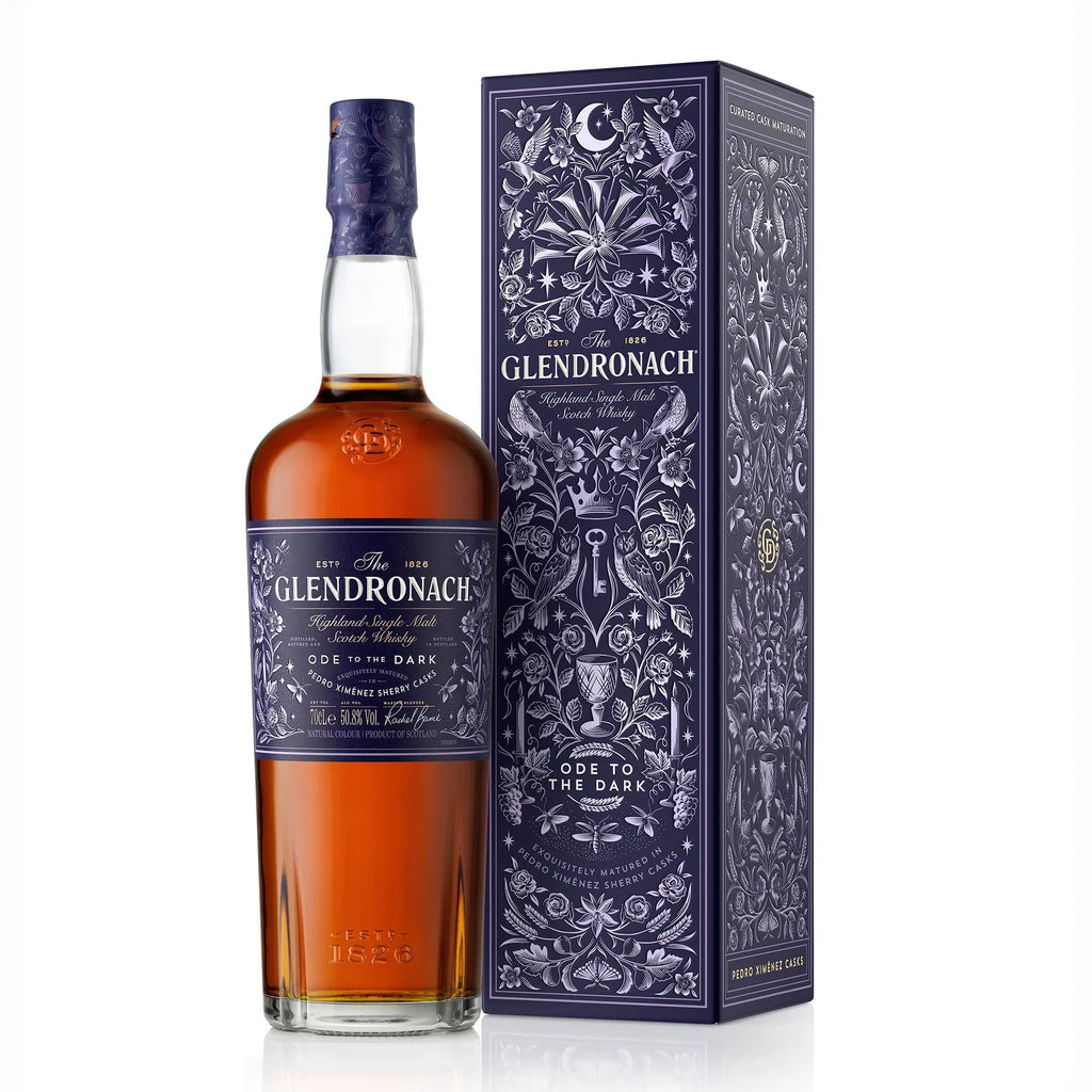 Glendronach Ode Series Single Malt Scotch Whiskies 700ml- 3 Bottle Bundle