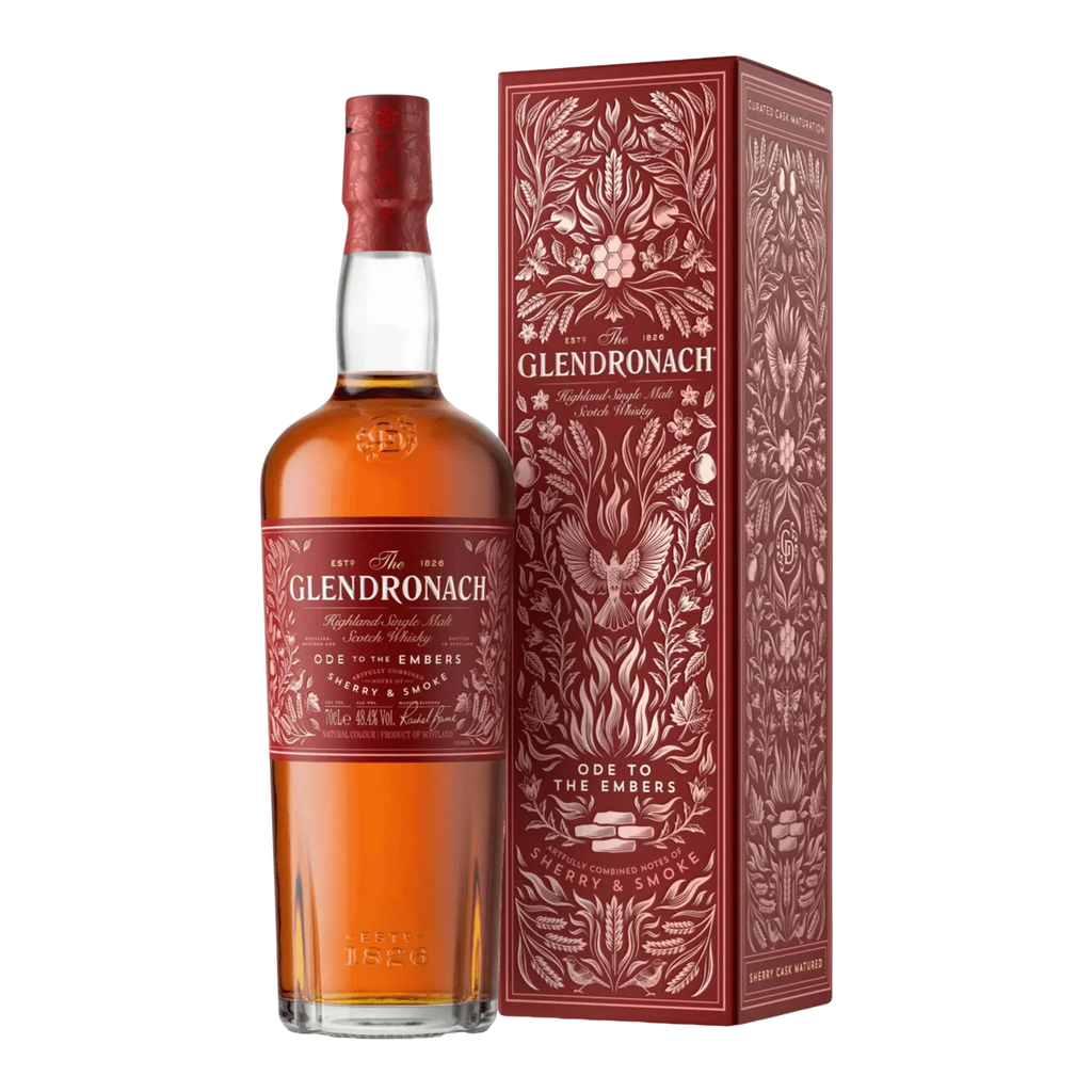 Glendronach Ode Series Single Malt Scotch Whiskies 700ml- 3 Bottle Bundle