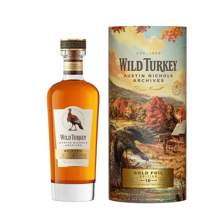 Wild Turkey Austin Nichols Archives Gold Foil Limited Edition 750ml