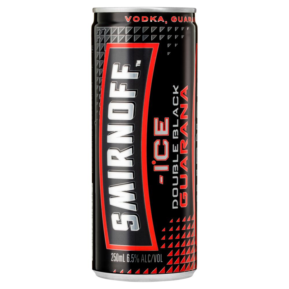 Smirnoff Ice Double Black and Guarana (10X250mL)