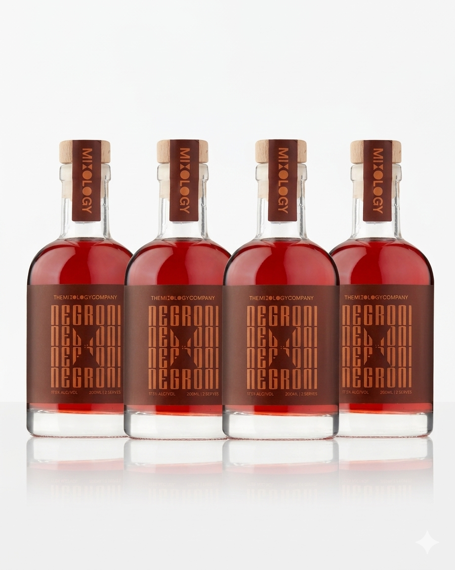 The Mixology Company Negroni 200mL - 4 Pack