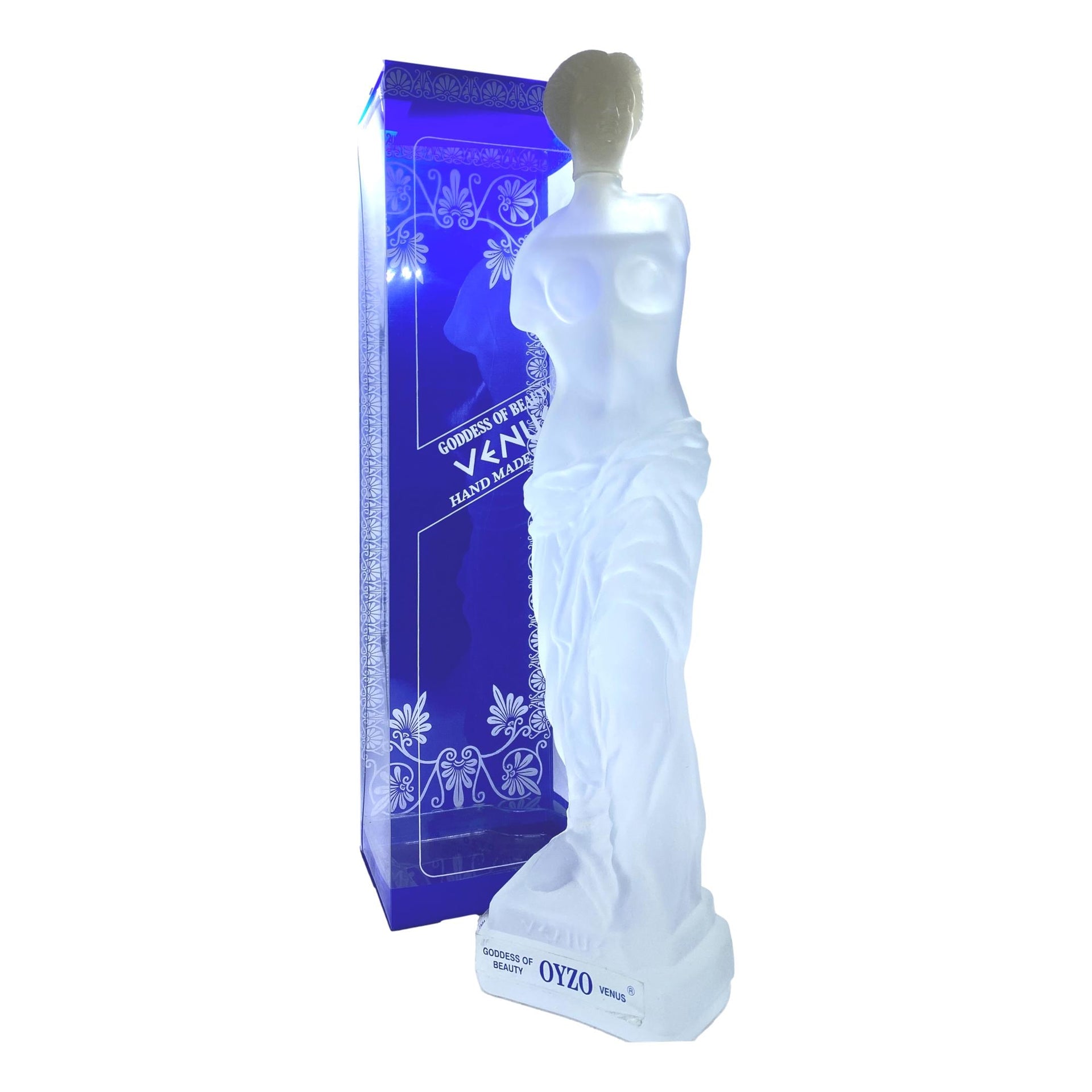 Goddess Of Beauty Venus Hand Made Glass Ouzo 500mL
