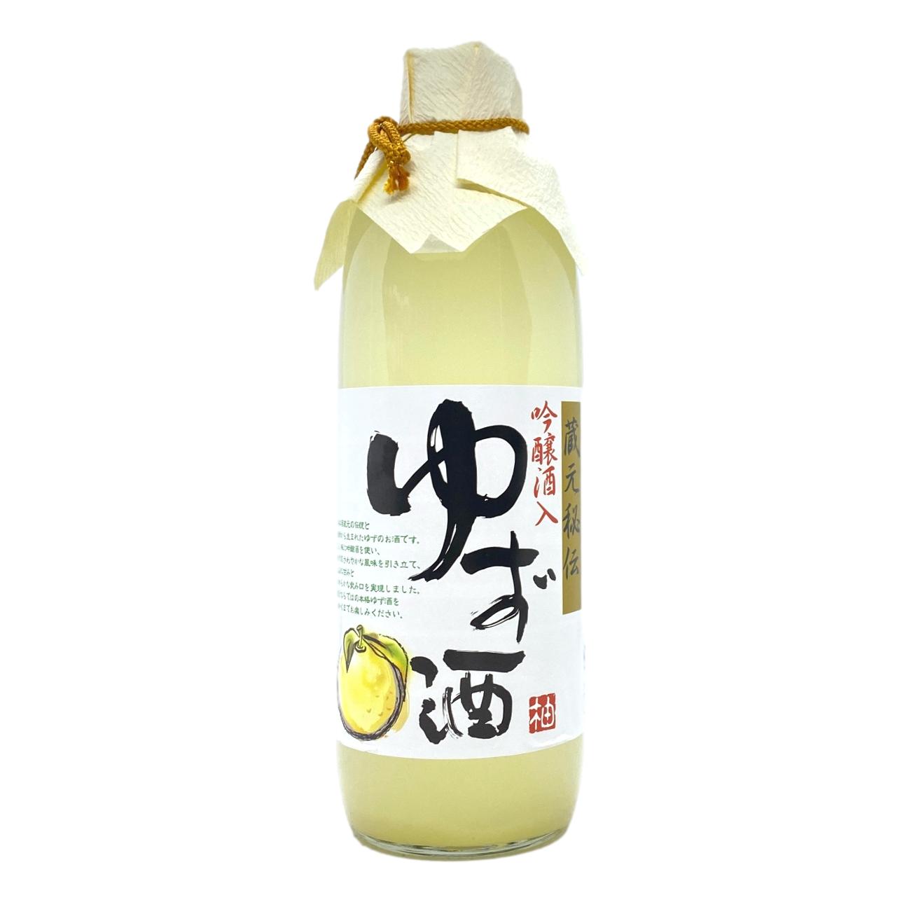 Okayama Kuramoto Secret Yuzu Sake 500mL