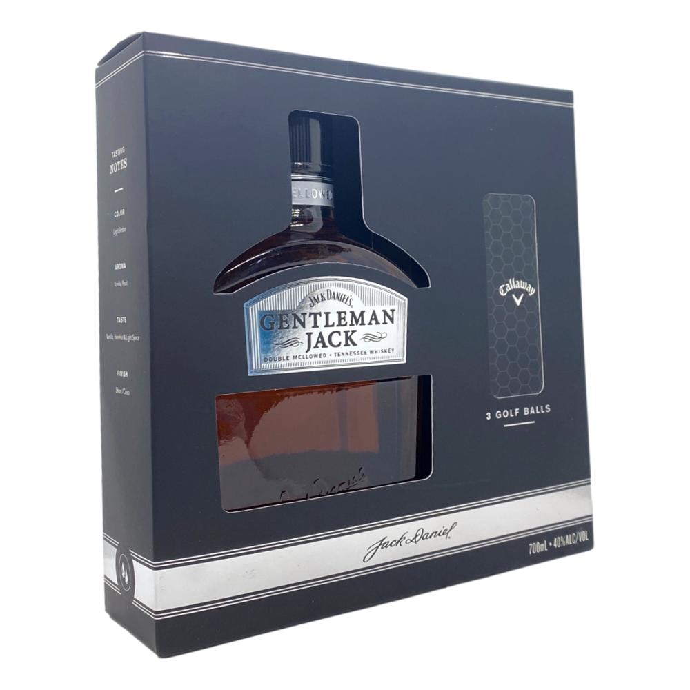 Gentleman Jack 700mL and Callaway Golf Ball Gift Pack