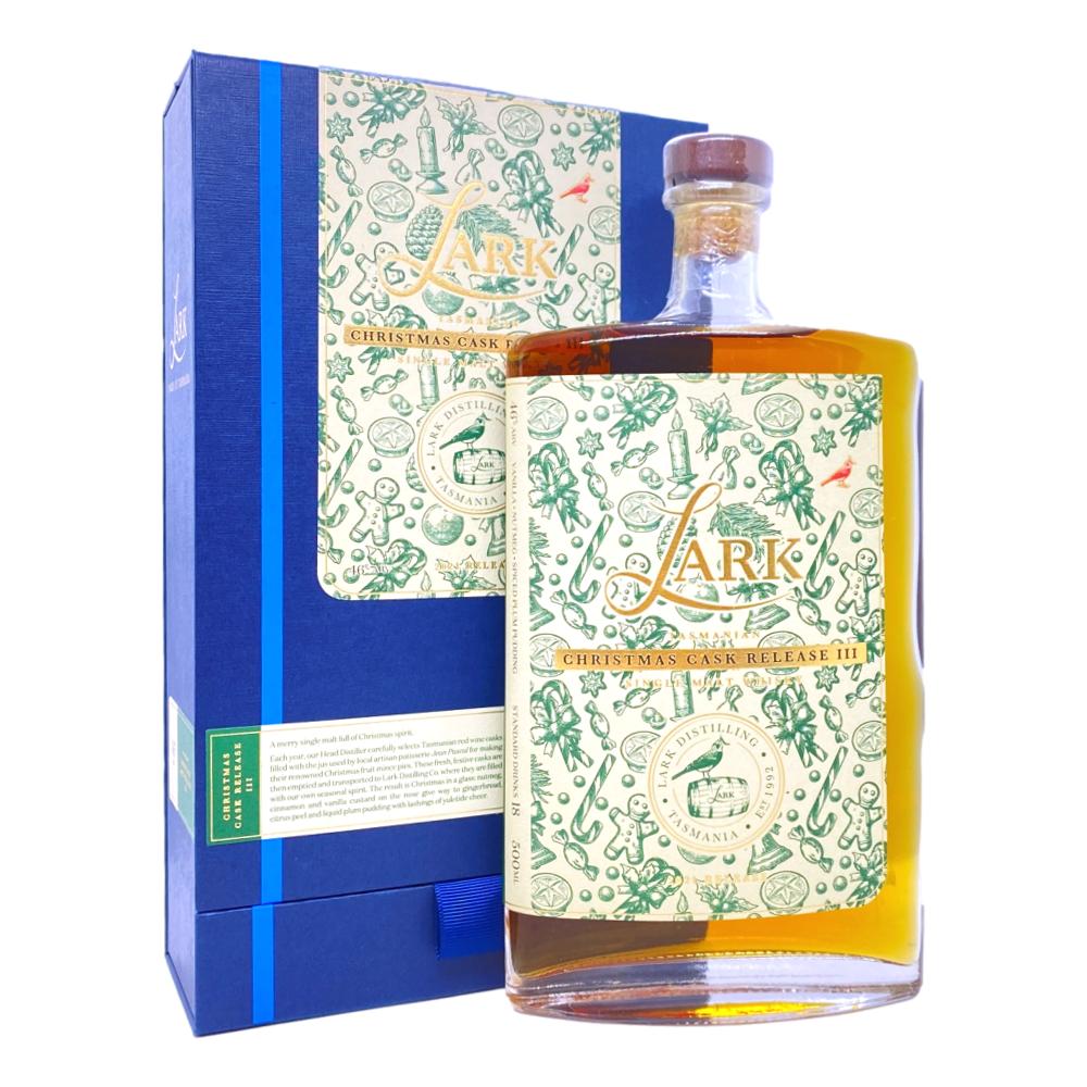 Lark Christmas Cask Release III Single Malt Whisky 500mL