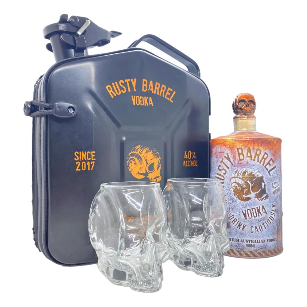 Rusty Barrel Vodka Jerry Can Gift Pack