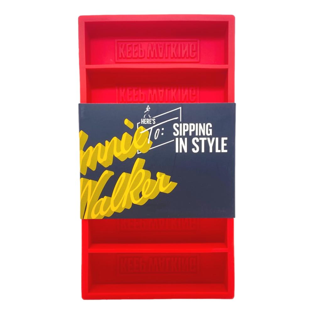 Johnnie Walker Keep Walking Ice Mould Tray