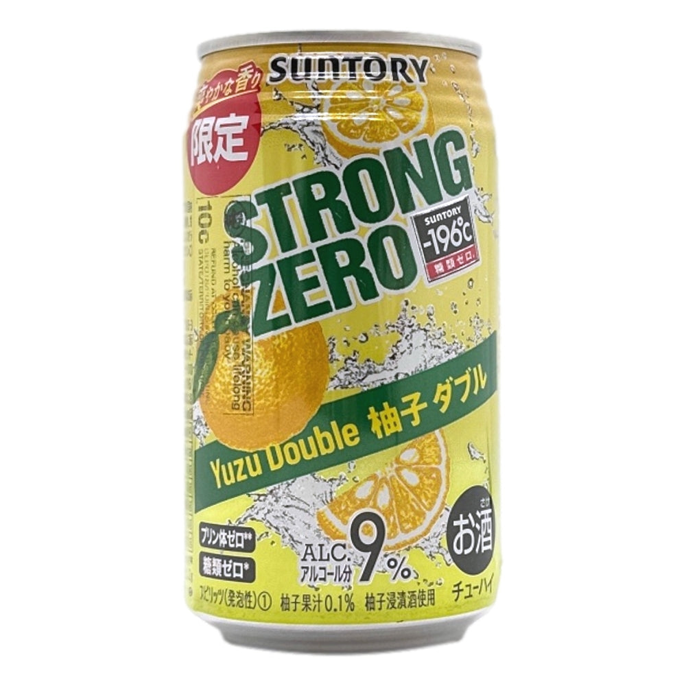 Suntory -196 Strong Zero Yuzu Double (10X350mL)