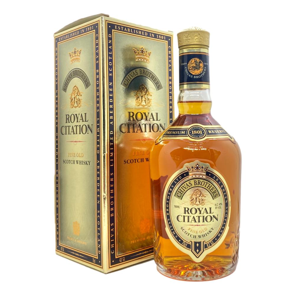 Chivas Brothers Royal Citation Scotch Whisky 750mL (Vintage International Release)