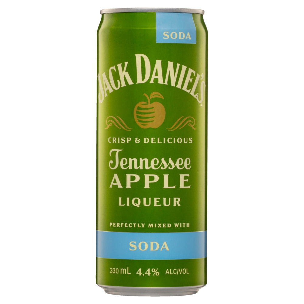 Jack Daniel's Apple and Soda (10X330mL)