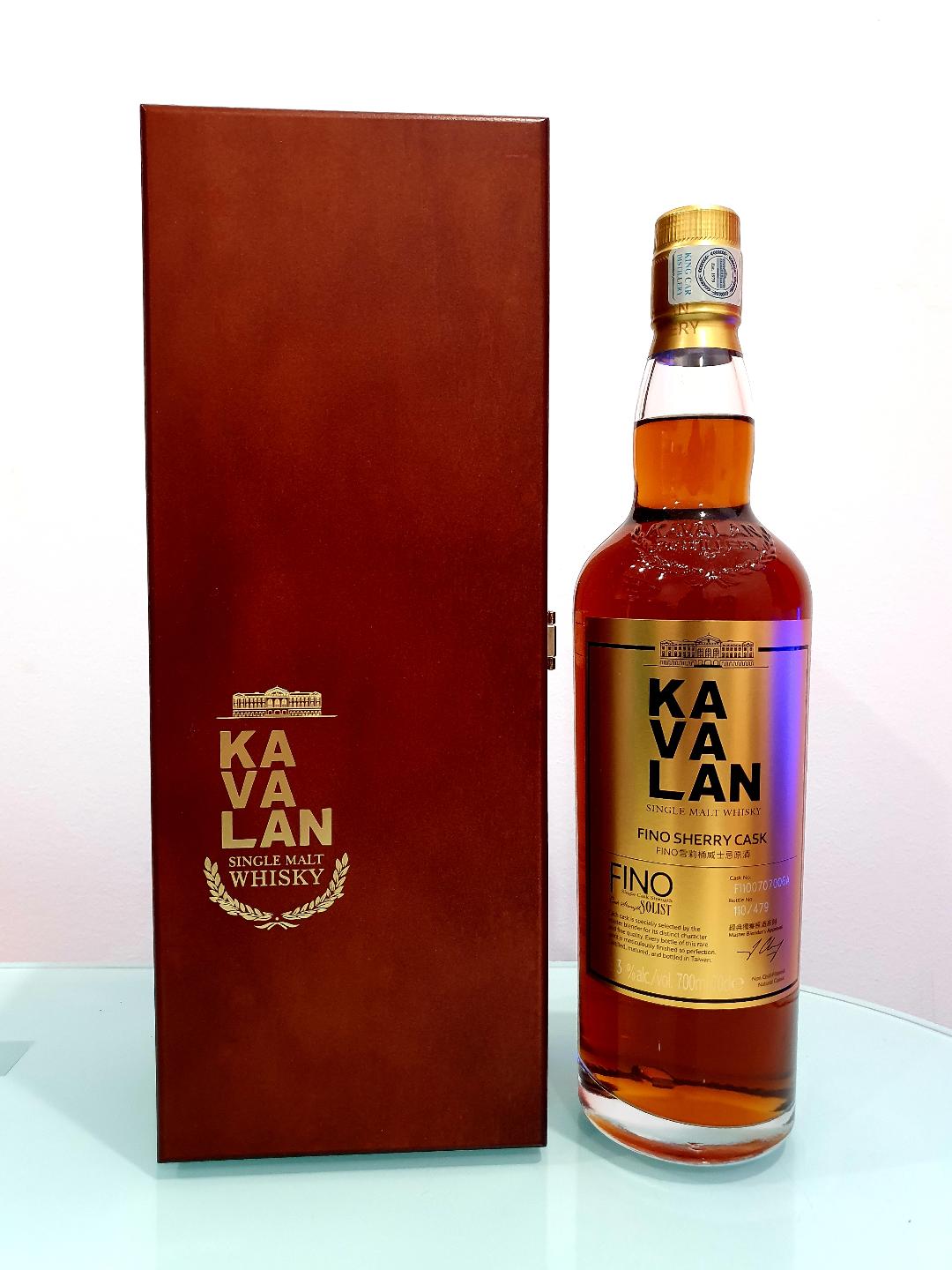 Kavalan Solist Fino Sherry Single Cask Strength Single Malt Whisky 700mL