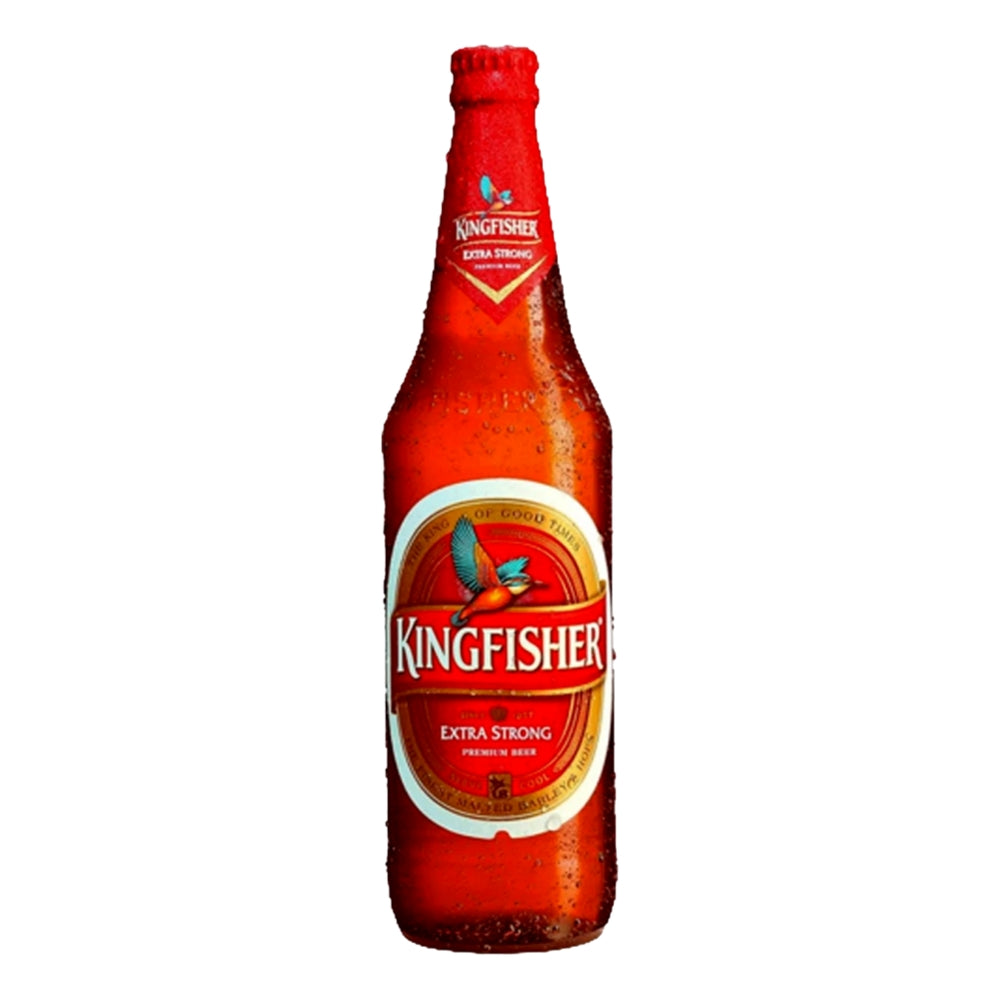 Kingfisher Extra Strong 8% Premium Indian Beer (12X650mL)