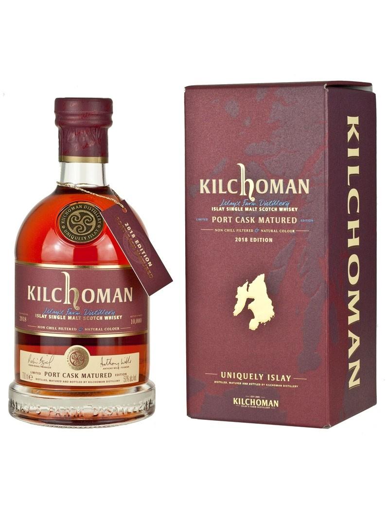 Kilchoman Port Cask Matured Single Malt Scotch Whisky 700mL