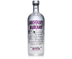 Absolut Kurant Vodka (Rare) 700mL