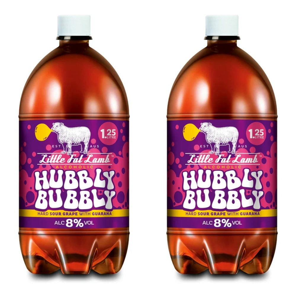 Little Fat Lamb Hubbly Bubbly (2 X 1.25L)