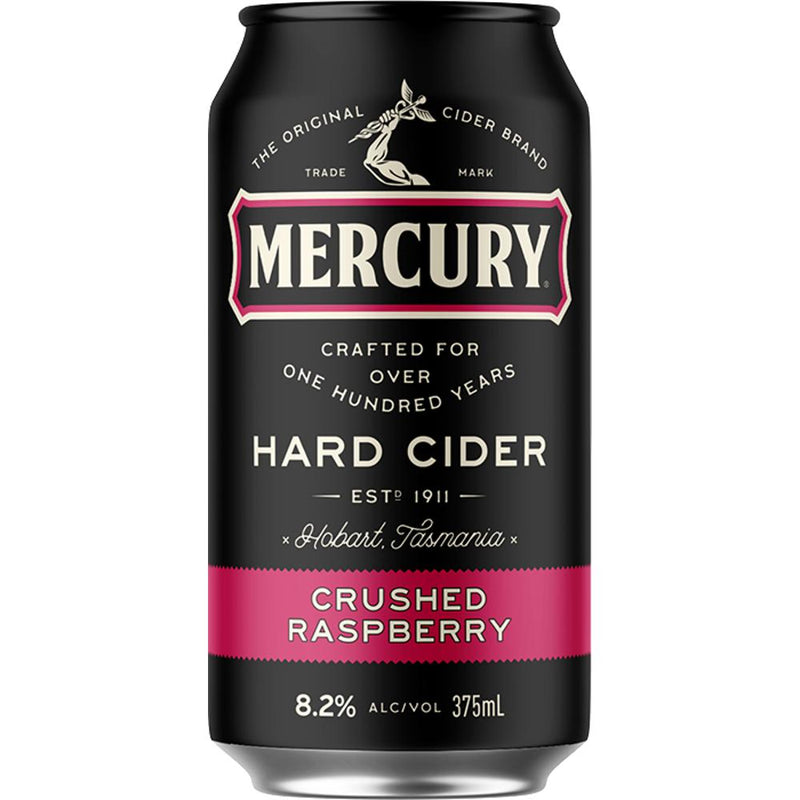 Mercury Hard Cider Crushed Raspberry (10X375mL)