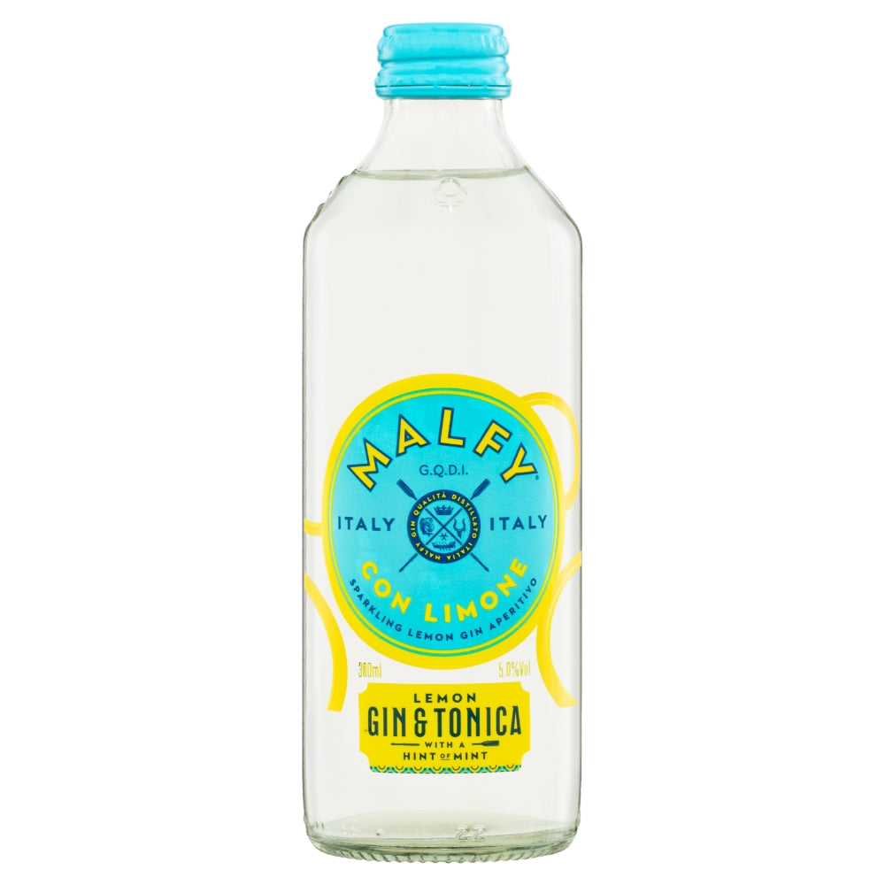 Malfy Con Limone Gin and Tonic (10X300mL)