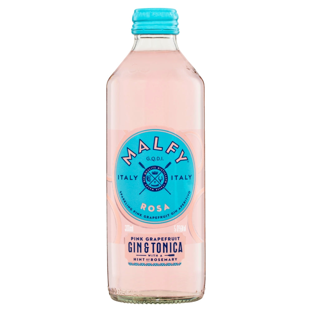 Malfy Rosa Gin and Tonic (10X300mL)