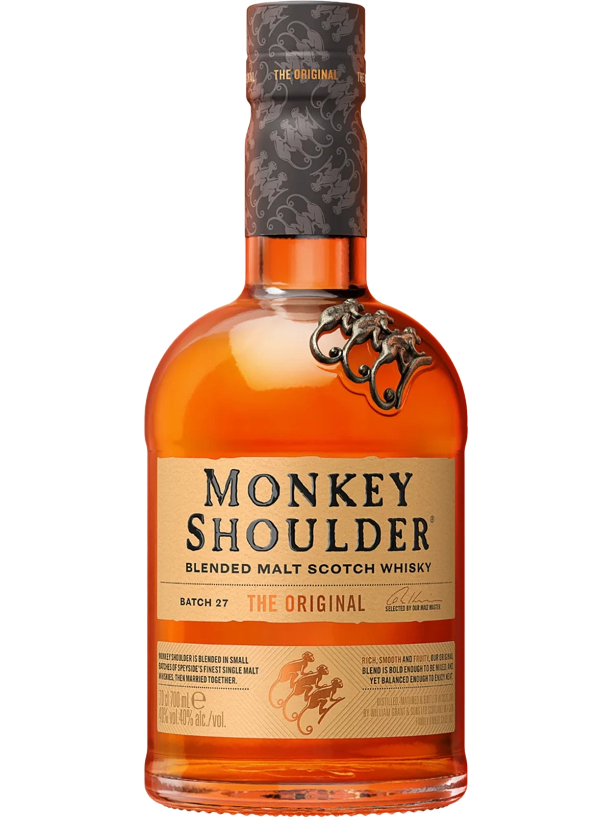 Monkey Shoulder Blended Malt Whisky 700mL