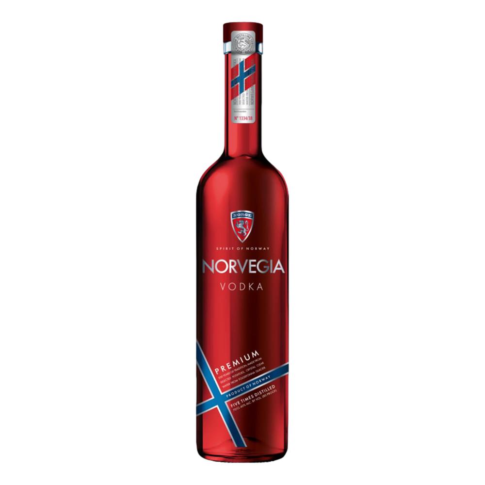 Norvegia Premium Red Label Potato Vodka 700mL