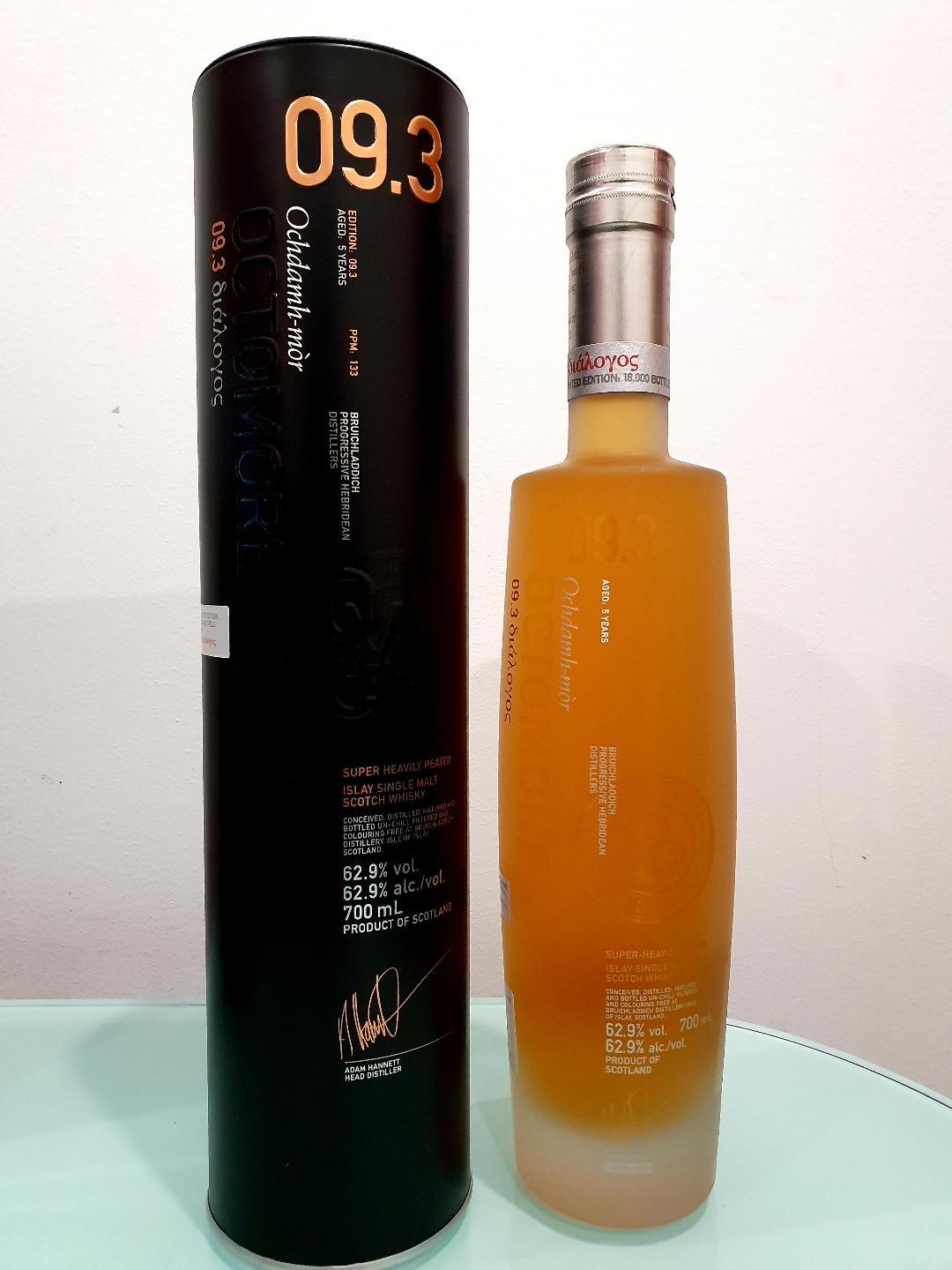 Bruichladdich Masterclass Octomore 9.3 Scotch Whisky 700mL