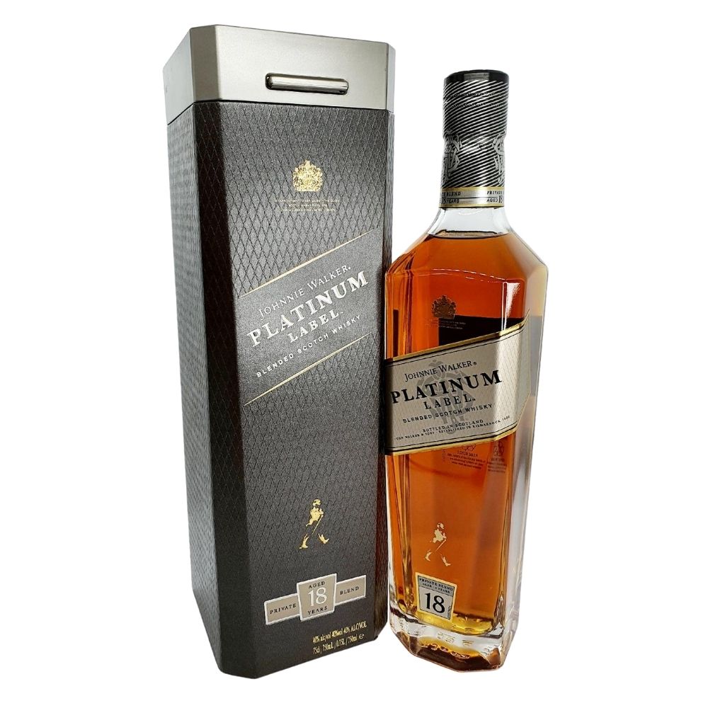 Johnnie Walker Platinum 18 YO Bigger 750mL (Rare Top Opening)