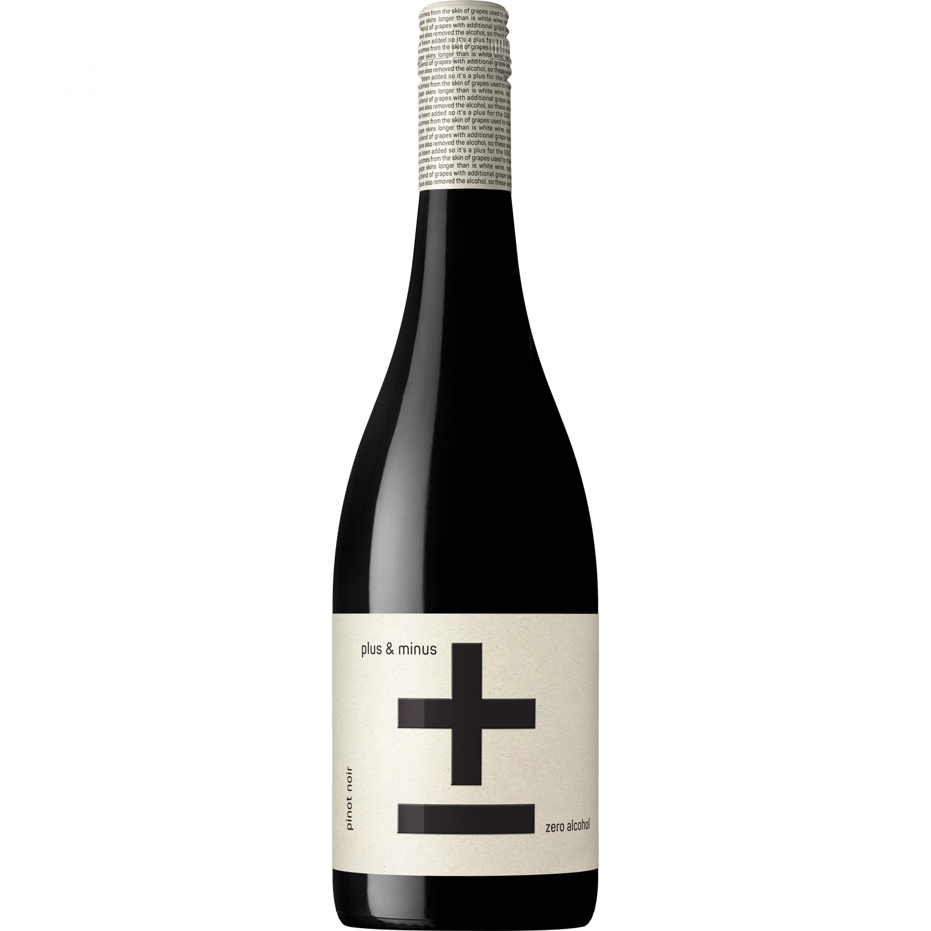 Plus And Minus Zero Alcohol Pinot Noir 750mL