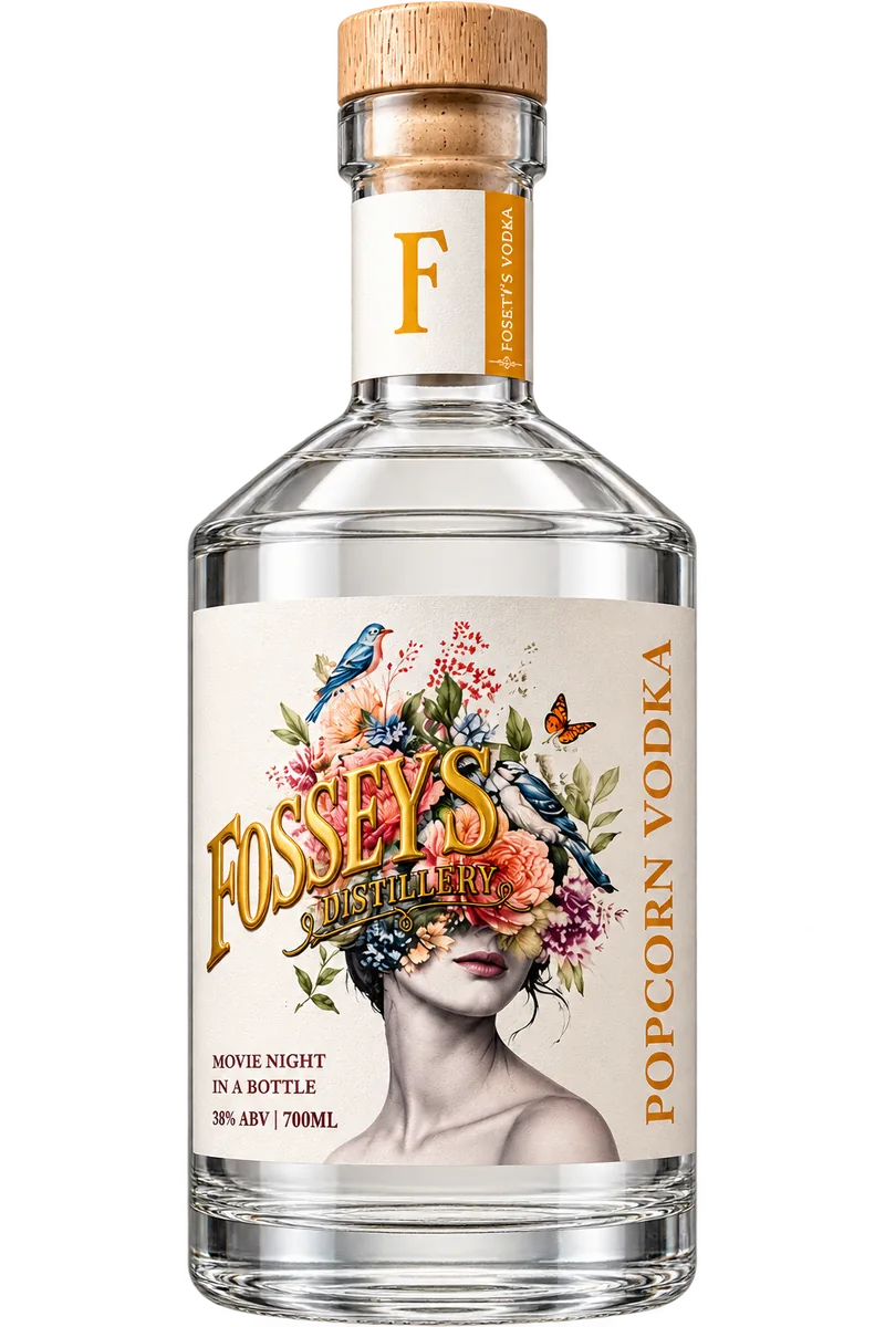 Fossey's Popcorn Vodka 700 mL
