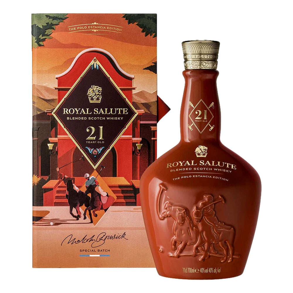 Royal Salute 21 Year Old Polo Estancia Edition Malbec Cask Finish Blended Scotch Whisky 700mL