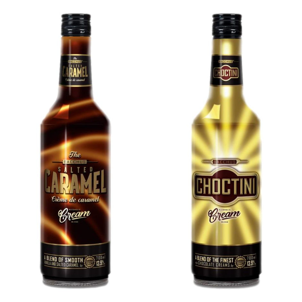 Bacchus Salted Caramel and Choctini Cream (2X700mL)