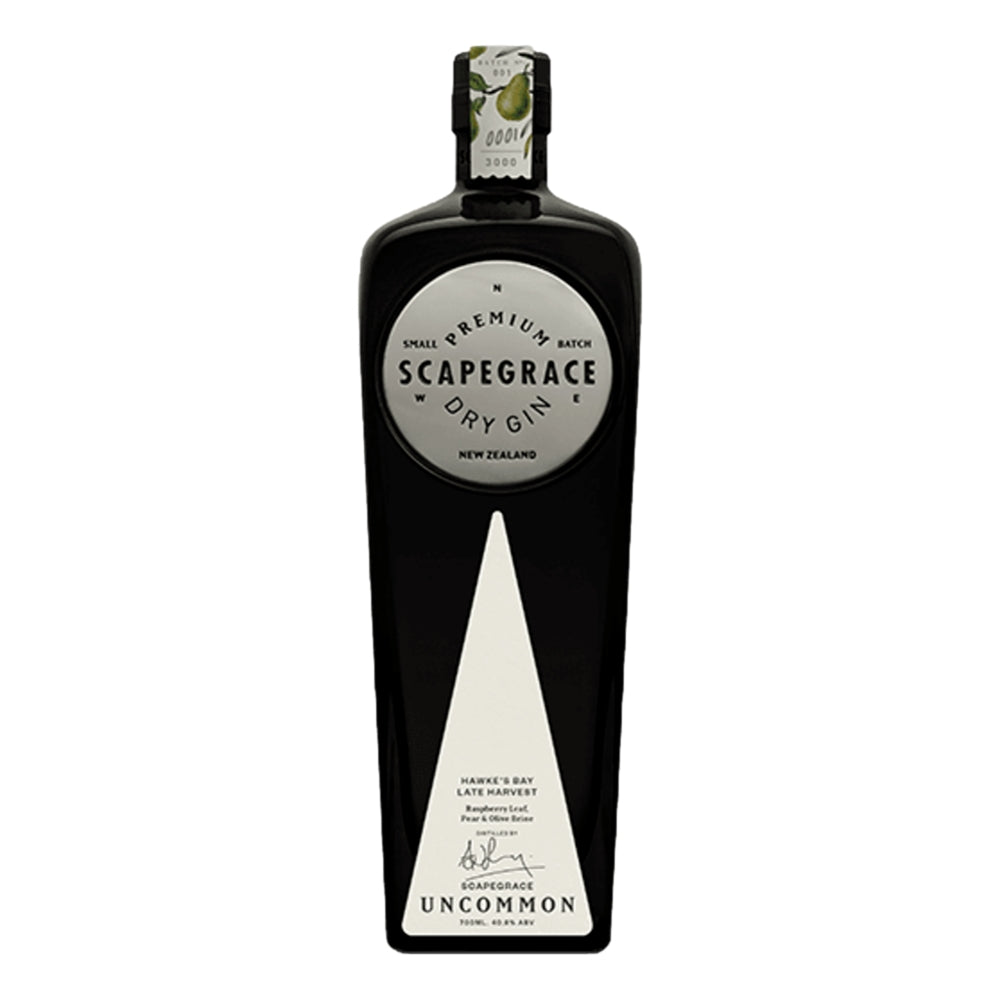 Scapegrace Uncommon Hawkes Bay Late Harvest Premium Dry Gin 700mL