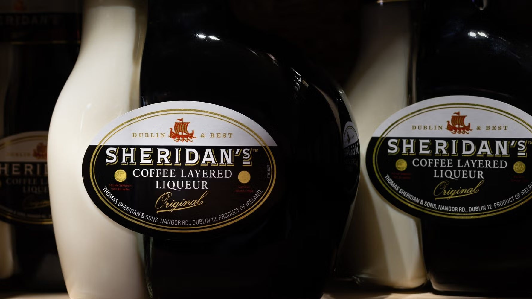 Sheridan's Coffee Layered Liqueur 500mL + 700mL Bottles BUNDLE