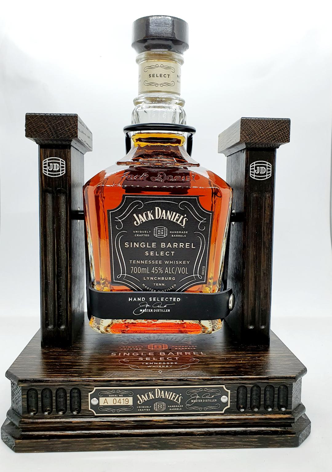 Jack Daniel's Single Barrel Select On A Wooden Cradle Limited Edition 700mL