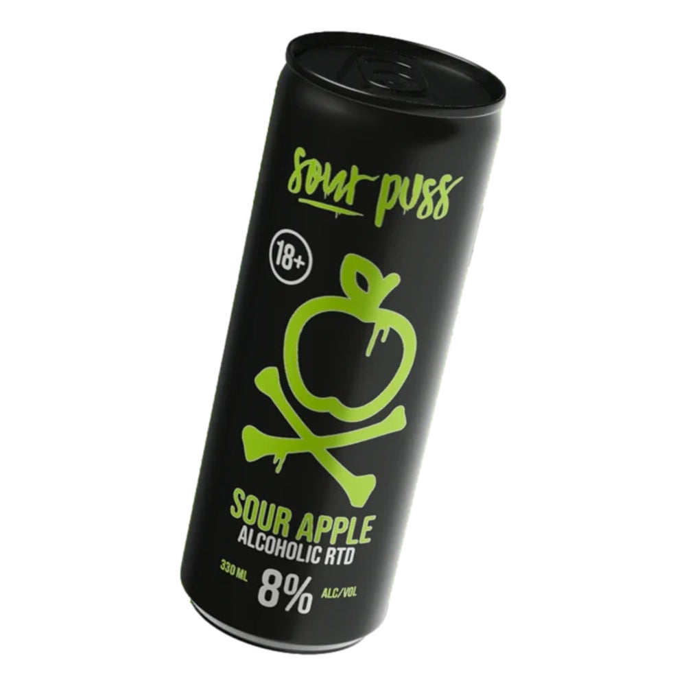 Sour Puss Rtd Sour Apple (4X330mL)