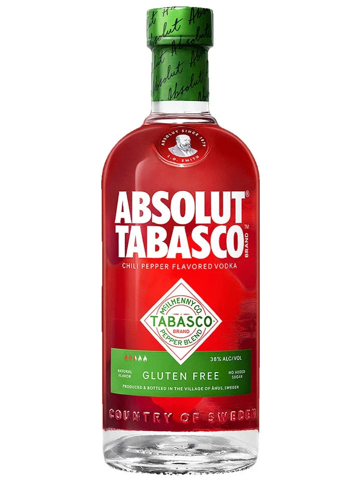 Absolut Tabasco Flavoured Vodka 1L