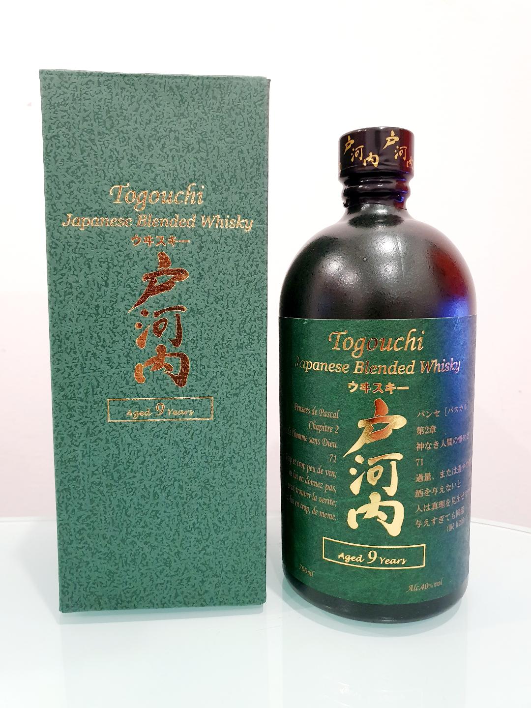 Togouchi 9 YO Japanese Whisky 700mL