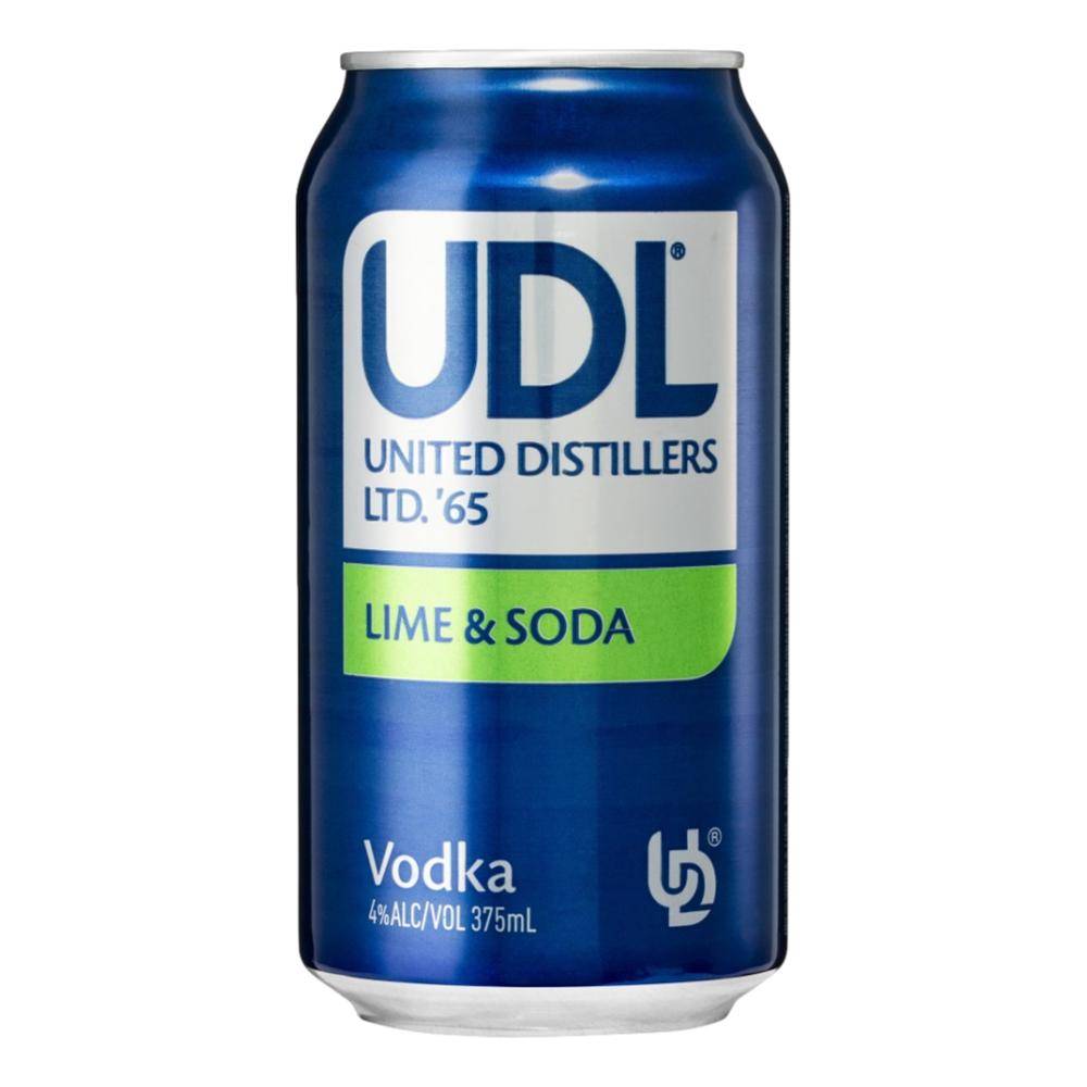 UDL Lime and Soda (10X375mL)