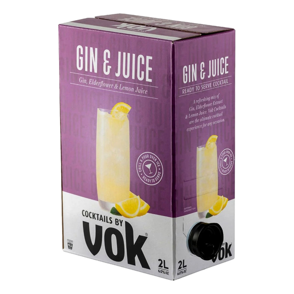 Vok Cocktails Gin and Juice 2L