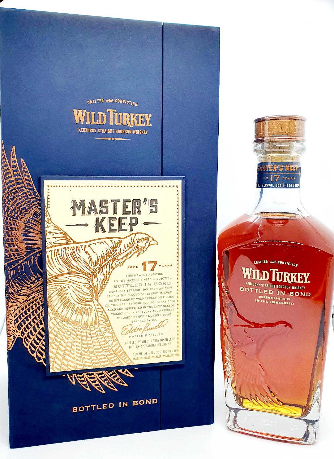 Wild Turkey Master's Keep Bottled In Bond 17 YO Bourbon 750mL