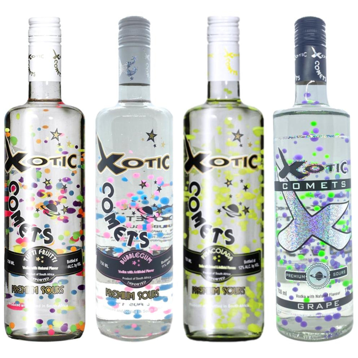 Xotic Comets Collection (4X750mL)